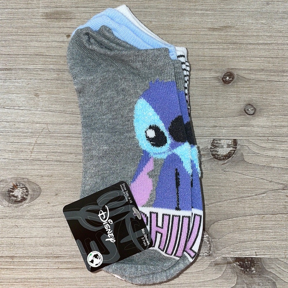 5-Pack Disney Stitch socks